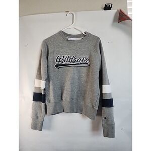 Gray Champion Crew Neck Sweatshirt " Wildcats" Embroidered Medium Rare